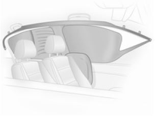 Opel Corsa. Système d'airbag rideau