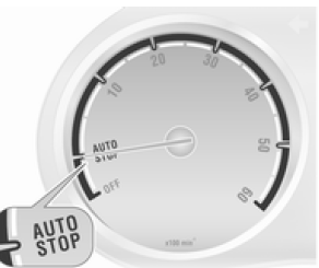 Opel Corsa. Système Stop/Start