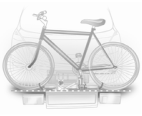 Placer les logements de roue de telle manière que la bicyclette soit à peu près