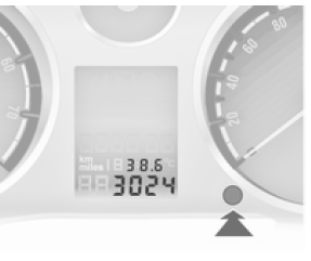 Opel Corsa. Compteur kilométrique