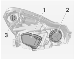 Opel Corsa. Phares halogènes