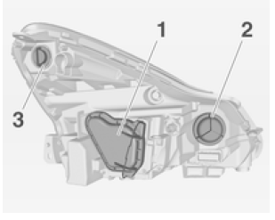 Opel Corsa. Éclairage directionnel adaptatif