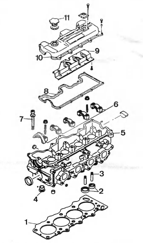 Opel Corsa. Culasse