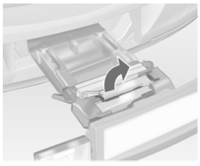 Plier un logement de pédalier, ou les deux, vers le haut jusqu'à ce que le support