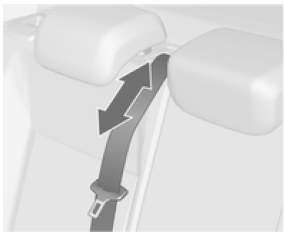 La ceinture de sécurité du siège central pourrait coincée lorsque le dossier