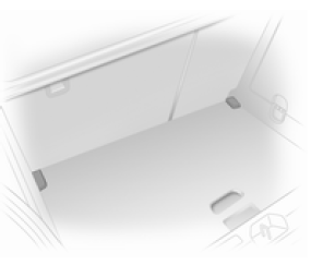 S'il est monté en position supérieure, le volume compris entre le plancher de