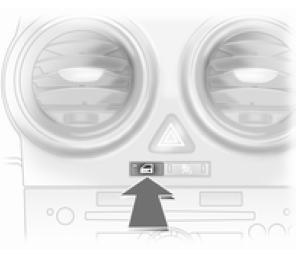 Appuyer sur le bouton : les portes