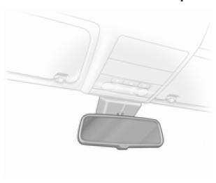 De nuit, l'éblouissement dû aux phares des véhicules qui suivent est diminué