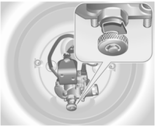 Tourner le bouton moleté dans le sens horaire.