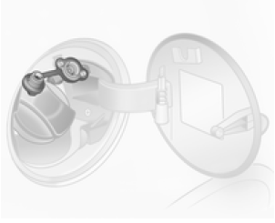 Visser à la main l'adaptateur requis sur le goulot de remplissage.