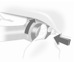 Introduire la clé dans la serrure et déverrouiller la barre d'attelage.