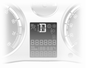 Le mode ou rapport sélectionné est indiqué sur l'affichage de transmission.