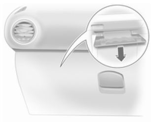 Dans les véhicules avec direction à droite, la boîte à fusibles se trouve derrière