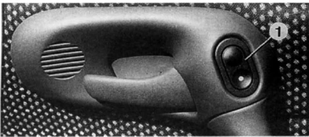 Commande de leve-vitre électrique avant