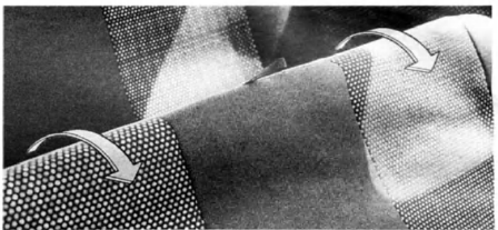 Basculement de l'assise vers l'avant