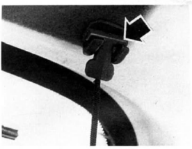 Dépose de la tablette arrière