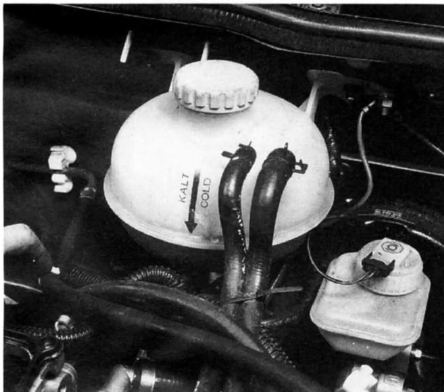 Niveau du liquide de refroidissement